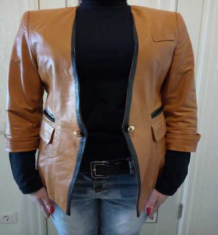 Продам: Пиджак кожаный 