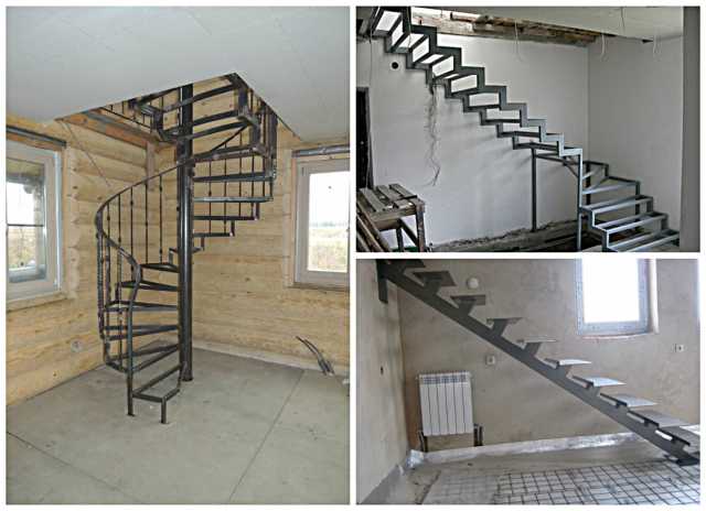 Предложение: Лестницы на металлокаркасе