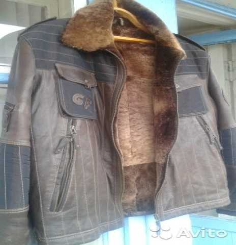 Продам: Зимняя кожаная куртка