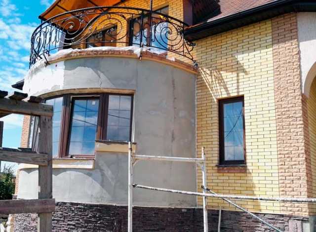 Предложение: Фасадные работы отделаем фасад дома дачи