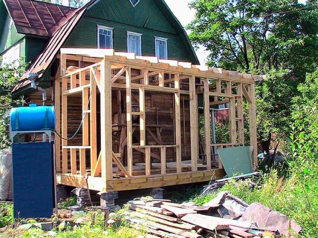 Предложение: Построим пристройку к дому и на даче