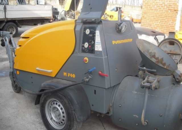 Продам: Putzmeister M740 2014 г. в. Б/У растворо