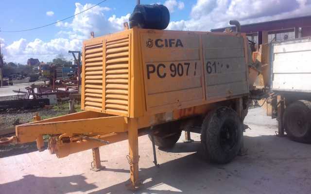 Продам: Стационарный бетононасос CIFA PC 907/612