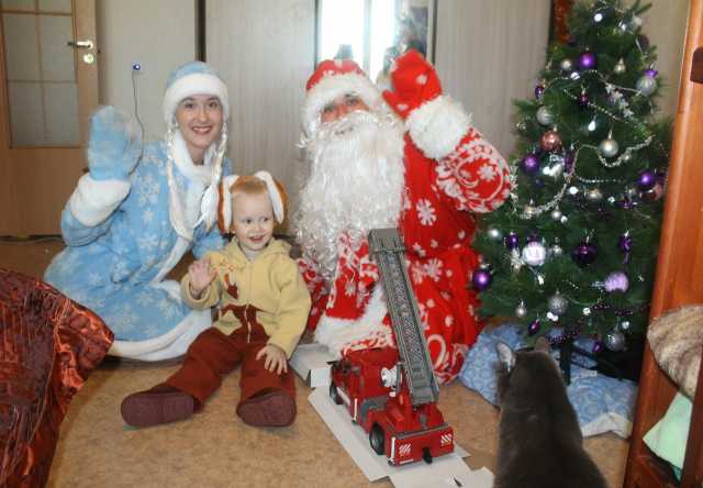 Предложение: Дед Мороз и Снегурочка на дом в Томске