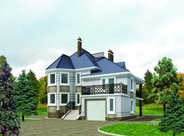 Предложение: Двухэтажный дом 12х14 м из газобетона .