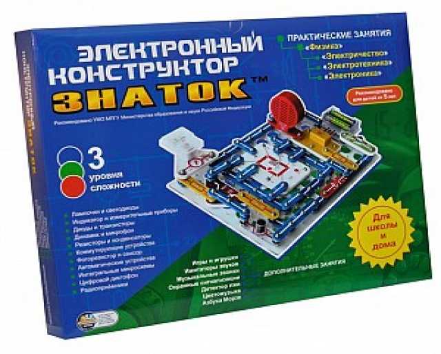 Продам: Электронный конструктор "999 схем+школа"
