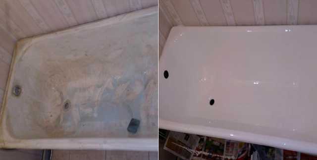 Предложение: Ремонт и восстановление поверхности ванн