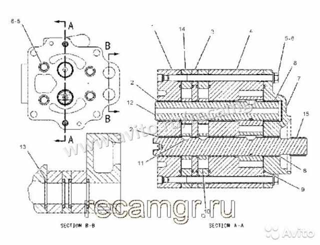 Продам: Насос трансмиссии Caterpillar D9R 134-82