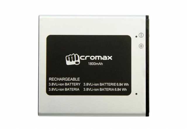 Продам: Аккумуляторные батареи для Micromax