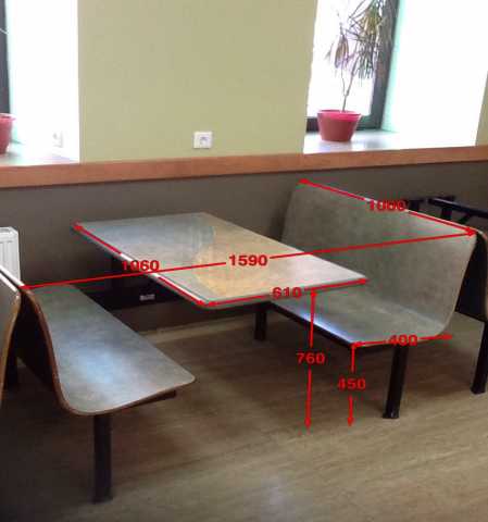 Продам: Комплект антивандальных столов
