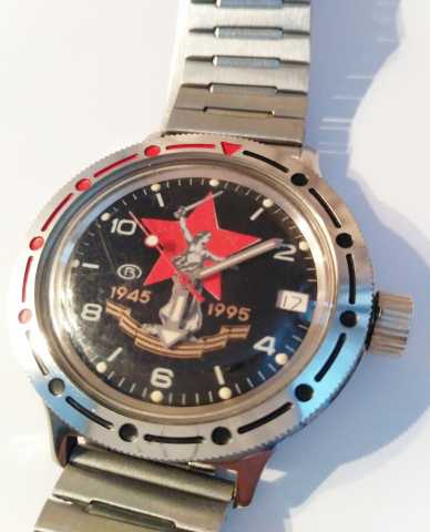Продам: Часы Восток Амфибия 1995 водозащитные