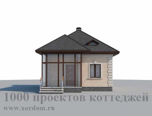 Предложение: Компактный дом 6 х 6 м. из кирпича
