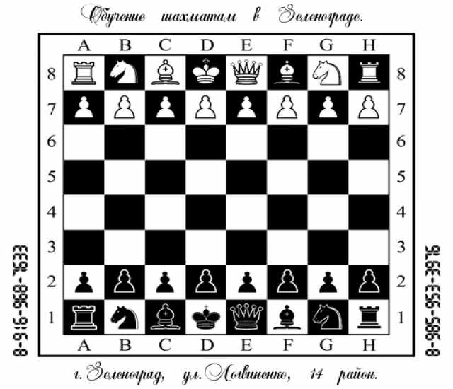 Предложение: Обучение шахматам, шашкам в Зеленограде