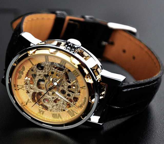 Продам: Наручные часы Winner Skeleton Gold