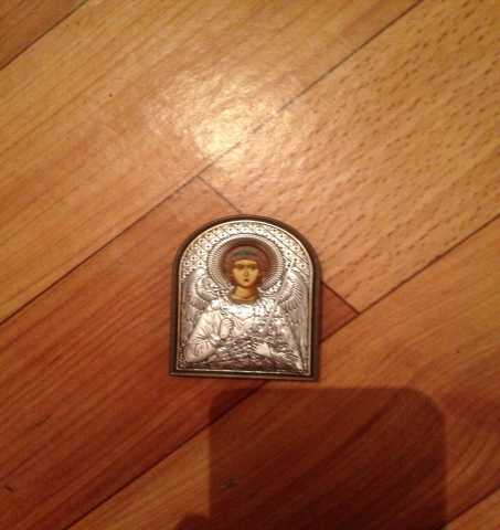 Продам: Продам серебряную икона ангела хранителя