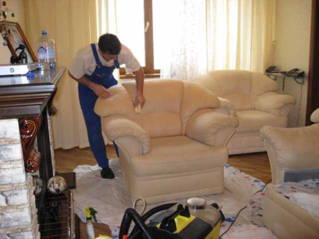 Предложение: Химчистка мягкой мебели и ковров на дому
