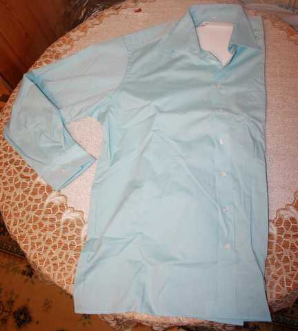 Продам: Рубашка голубая новая