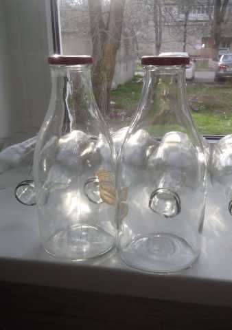 Продам: стеклянные литровые бутылки