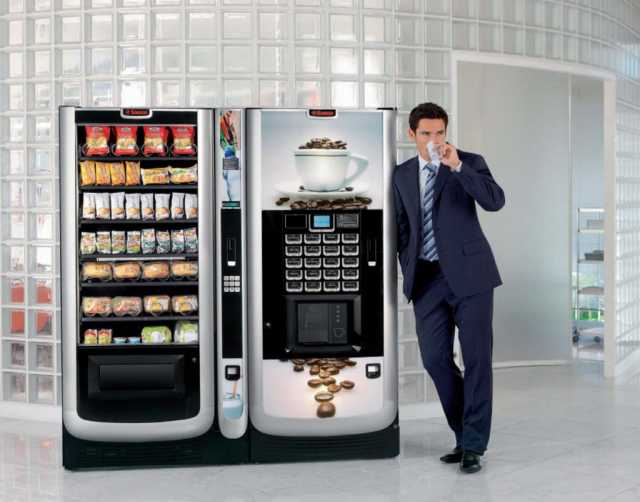 Предложение: Установка кофейных и снековых автоматов