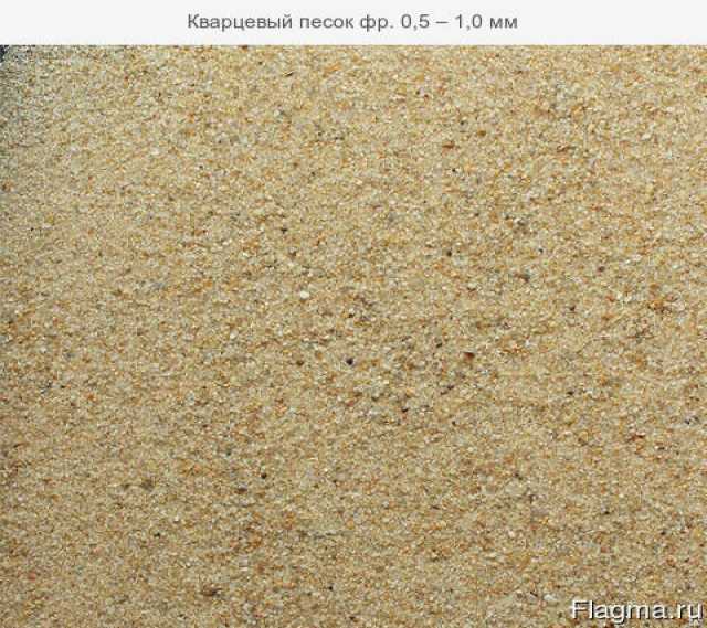 Продам: Кварцевый песок фр. 0,5 – 1,0 мм