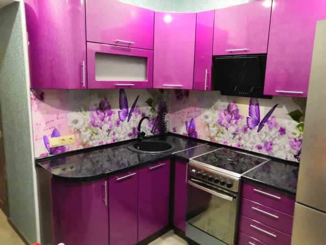 Продам: Кухня глянец фиолет