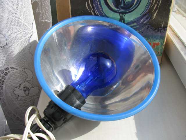 Продам: Синяя лампа
