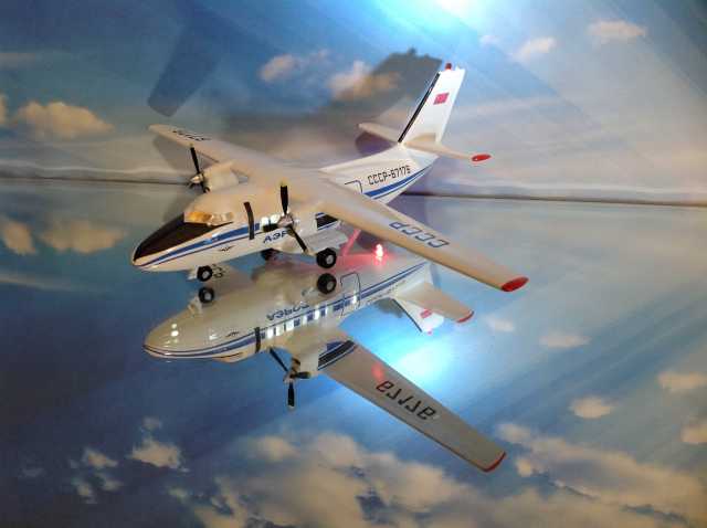 Продам: Модель самолета L-410.1/72