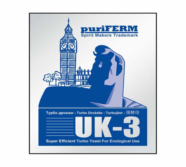 Продам: Турбо дрожжи Puriferm UK-3 Turbo 112 г