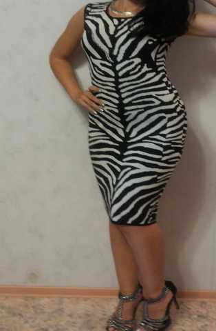Продам: платье зебра