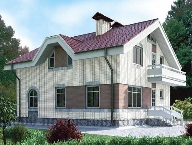 Предложение: Кирпичный дом в стиле модерн 140 м2