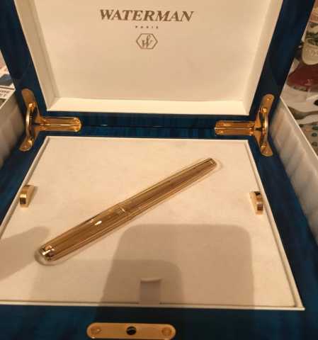 Продам: Золотая ручка waterman exception solid g