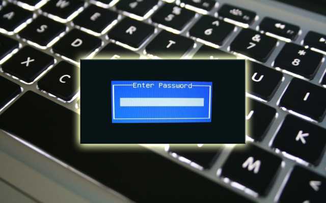 Предложение: Сброс пароля на Windows