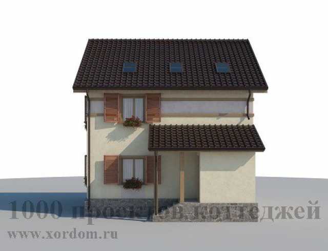 Предложение: Трёхэтажный дом из кирпича 8 на 9 м