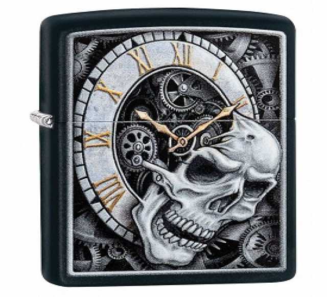Продам: Зажигалка Zippo 29854 Skull and Clock