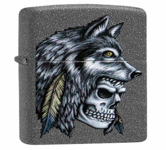 Продам: Зажигалка Zippo 29863 Wolf Skull Feather