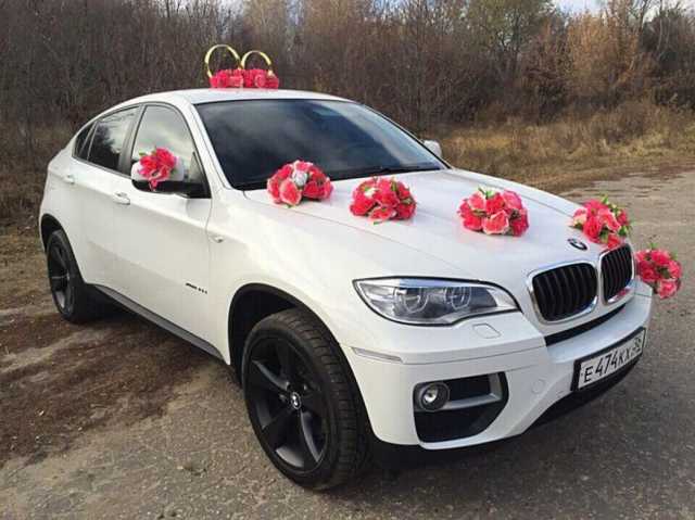 Предложение: аренда авто с водителем BMW 6 на свадьбу