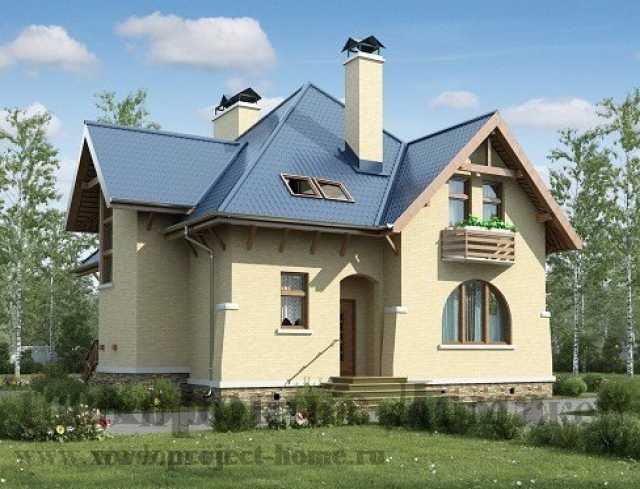 Предложение: Проект кирпичного двухэтажного дома