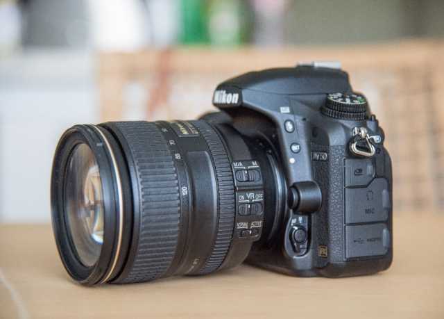 D750 с объективом