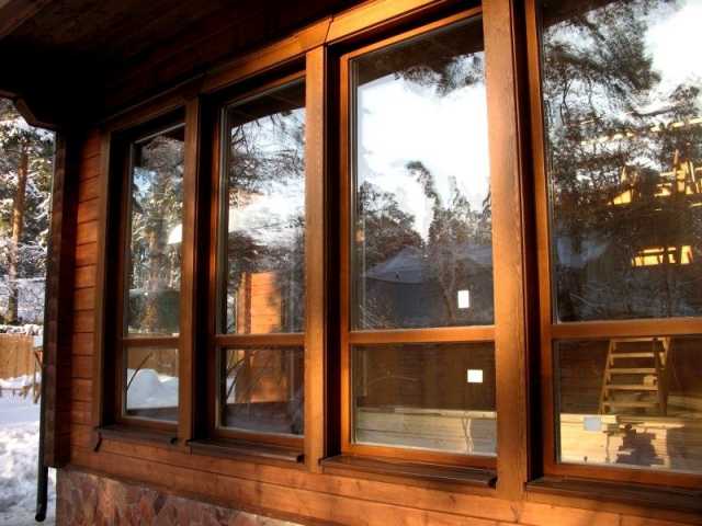 Предложение: деревянные окна