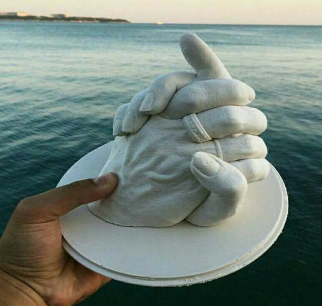 Продам: Набор для создания 3D слепка рук