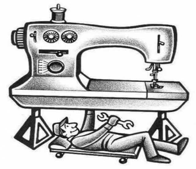 Предложение: Ремонт швейных машин и оверлогов