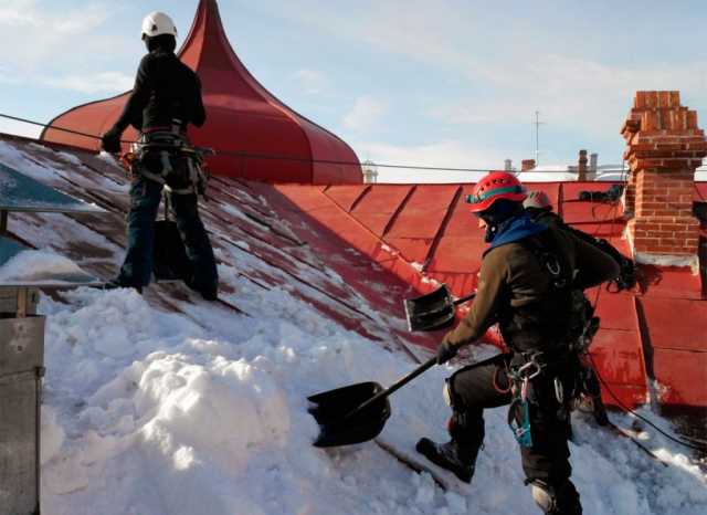 Предложение: Чистка крыш от снега и сосулек в Москве