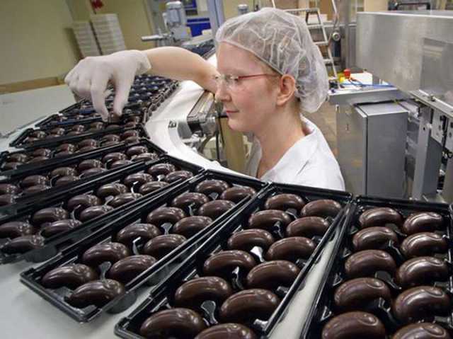 Вакансия: упаковщики на шоколадную фабрику