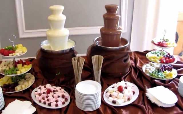 Предложение: Шоколадный фонтан на праздник