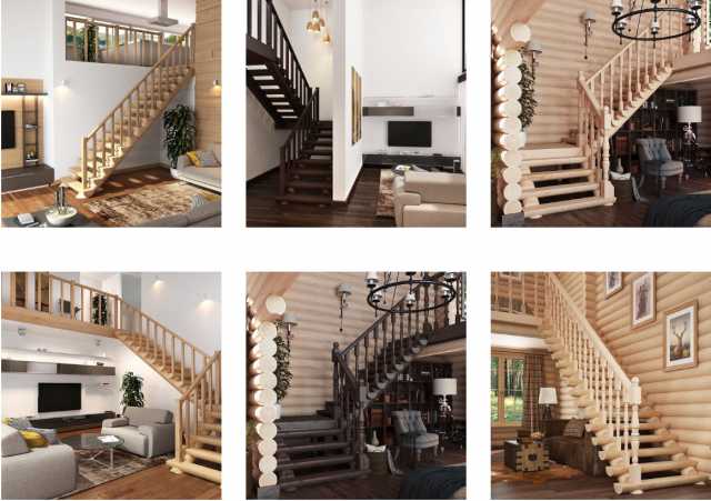 Продам: Деревянная лестница на второй этаж