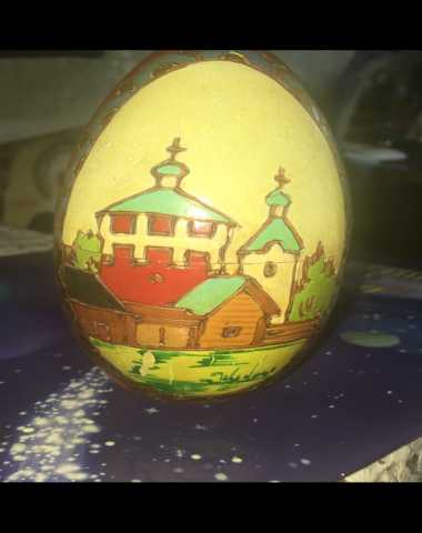 Продам: Старинное деревянное яичко