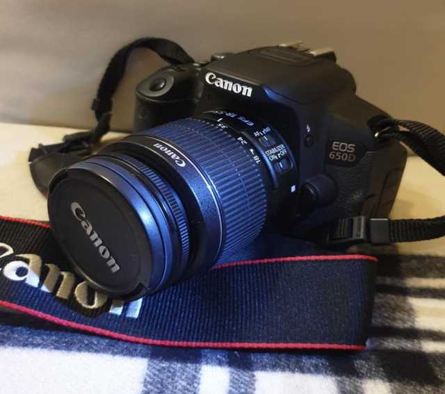 Продам: зеркальный фотоаппарат Canon 650D