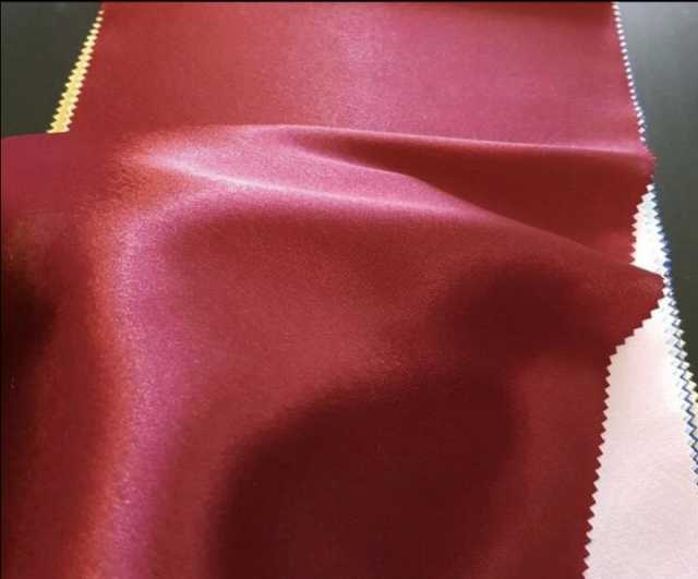 Продам: Ткань Креп-сатин бордо