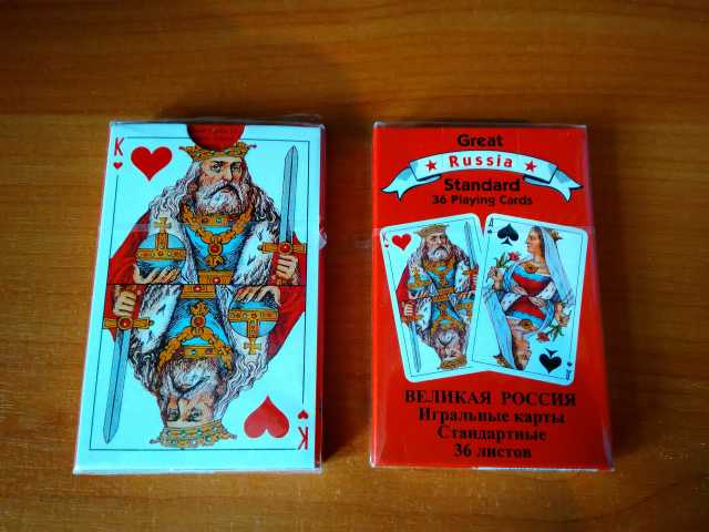 Продам: "великая россия" игральные карты Piatnik