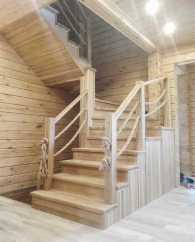 Предложение: Деревянные лестницы на заказ в Курске и
